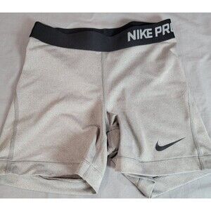Women’s Compression Shorts Gray Athletic Training Baselayer Size XS gym running